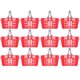thumbnail image 1 of 12 piezas Mini cesta de la compra Modelo de escritorio Cortadores de galletas de perro Formas Juguete portátil Huevos de Pascua Niño, 1 of 6