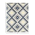 thumbnail image 2 of Soleil BR30B Kilim Navy Tribal Moroccan navy Area Rug, 4'x6', 2 of 9