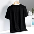 thumbnail image 6 of Aursykel L-4XL Mens Big and Tall T Shirt Lightweight Breathable Casual Crew Neck Short Sleeve Tee Top for Men, 6 of 7