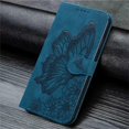 thumbnail image 3 of Funda de cuero con tapa de mariposa y gato para Redmi Note 8, 9, 10, 11, 12 Pro, 10S, 11S, 12S, tarjetero, 3 of 5