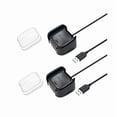 thumbnail image 1 of ccwmincc 2Pack Compatible with Fitbit Versa Charger,Versa Special Edition Charger, Replacement Charging Cradle Dock Stand Cable and 2pcs TPU Case Protector for Smart Watch, 1 of 1