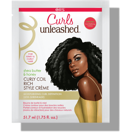 Curls Unleashed Shea Butter Honey Curl Defining Creme Packet