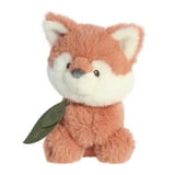 ebba - Small Orange Eco Ebba - 6" Fox Kit Rattle - Playful Baby Stuffed ...