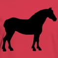 thumbnail image 3 of CafePress - Draft Horse Women's Classic T Shirt - Women's Traditional Fit Dark T-Shirt, 3 of 4
