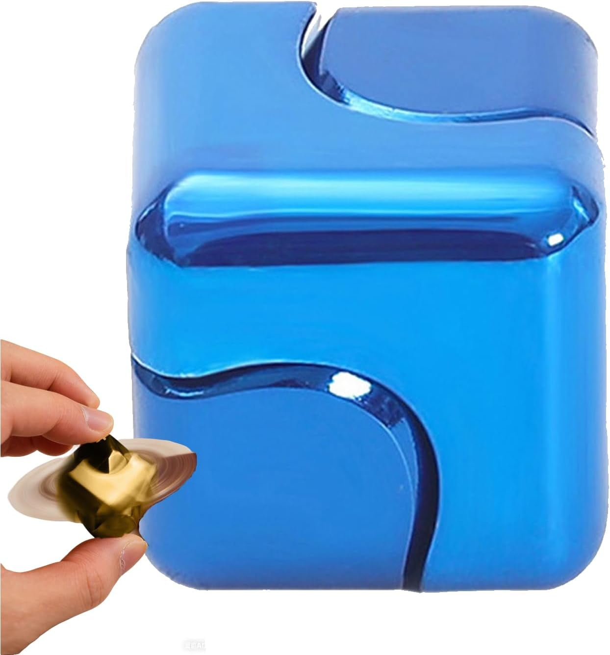 Fidget Cube Noir – Jouet Sensoriel Anti-Stress Avec 10 Fonctions (Boutons, Joystick, Roues, Engrenage) – Pour Bureau, École, Cadeau