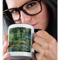 thumbnail image 2 of 3drose, Water Lilies and Japanese Bridge by Claude Monet 1899, 15oz Two-tone Black Mug, 2 of 6