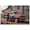 Unframe-style, variant on Patriotic Vintage Truck Wall Art Rustic Farmhouse American Flag Canvas Art