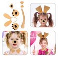 thumbnail image 5 of GAXIRE 1 juego de adorable disfraz de cachorro para niños, tocado de animal y conjunto de disfraces, accesorio para juegos de rol de cachorro, accesorio de disfraces, tocado de perro, 5 of 5