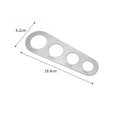 thumbnail image 3 of Teissuly 4 Hole Stainless Steel Pasta Measuring Tool Spaghetti Measuring Tool Noodle Spag, 3 of 8