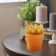 thumbnail image 5 of 4 Uds. De suculentas de simulación, bonsái, adornos creativos, plantas artificiales doradas, decoración interior, 5 of 5