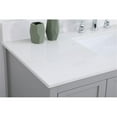 thumbnail image 4 of 48 inch Single Bathroom Vanity in Gray with Backsplash, 4 of 8