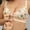 Beige, variant on Bras for Women, ABCDEFG Cup Women Leopard-Print Front Buckles Underwear No Steel Close Bra, Everyday Bra, 46