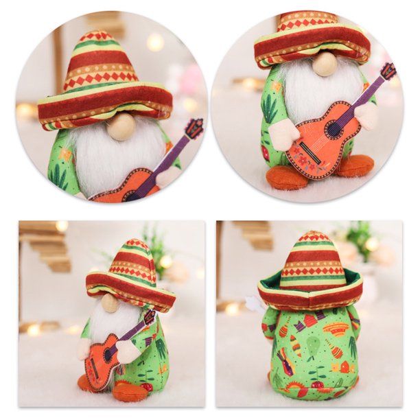 Gnomos De Dibujos Animados De Peluche Gnomos elfos Adornos Gnomos de dibujos animados Felpa para decoración del hogar y regalo (A) Ndcxsfigh Libre de BPA