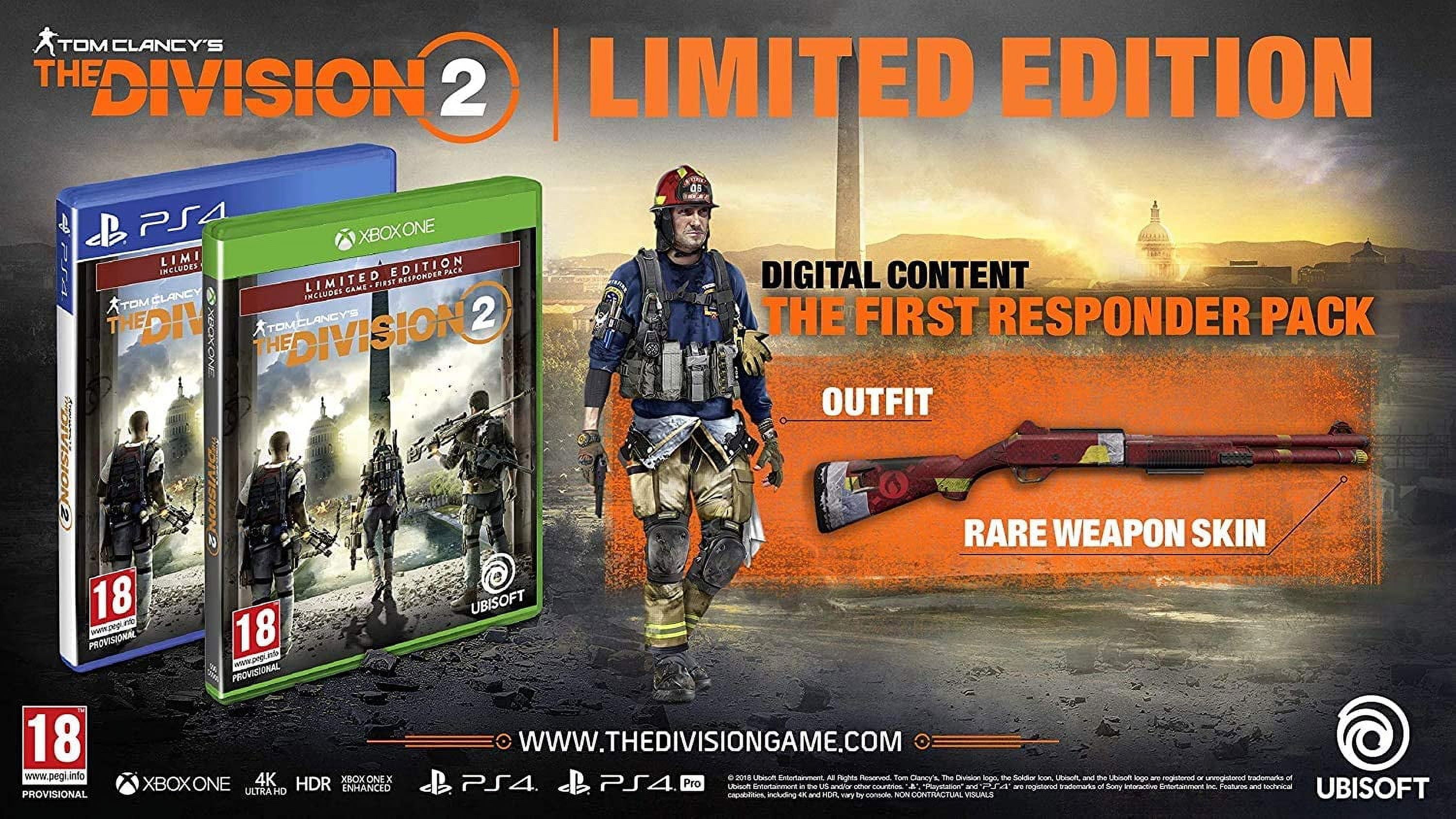 Buy Tom Clancys The Division 2 Washington DC Edition PS4 (Online  Multiplayer Only Game) - GameLoot