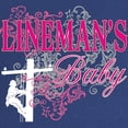 thumbnail image 2 of CafePress - Lineman's Baby Maternity Dark T Shirt - Maternity Dark T-Shirt, 2 of 3