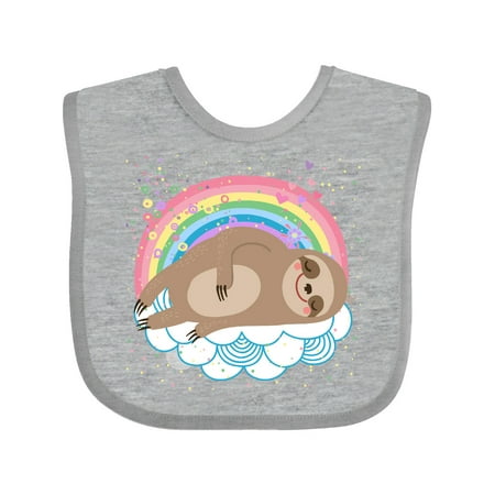 

Inktastic Sloth Lover Cute Animal Gift Baby Girl Bib