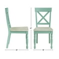 thumbnail image 3 of Steve Silver Darcy 5pc Dining Set Green, 3 of 13