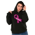 thumbnail image 5 of Breast Cancer Awareness Believe Hoodie Sweatshirt Women Brisco Brands S, 5 of 6