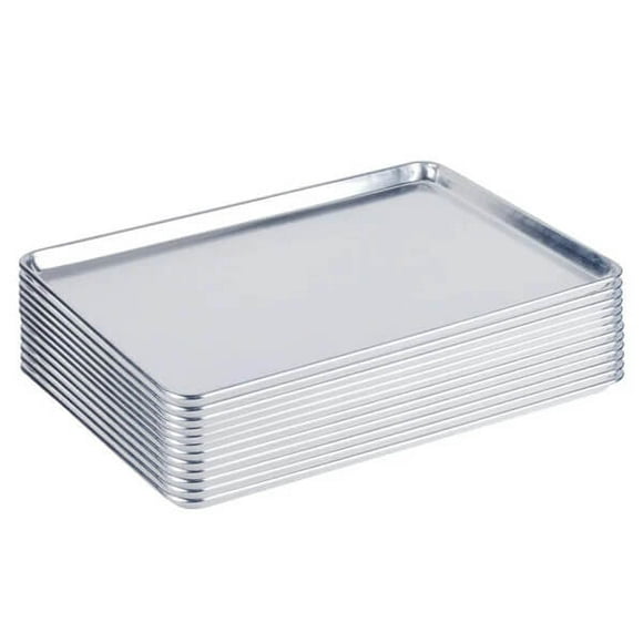 Plaque à Pâtisserie en Aluminium, Lot de 12 - 38,1 cm X 53,3 cm (15 Po X 21 Po)