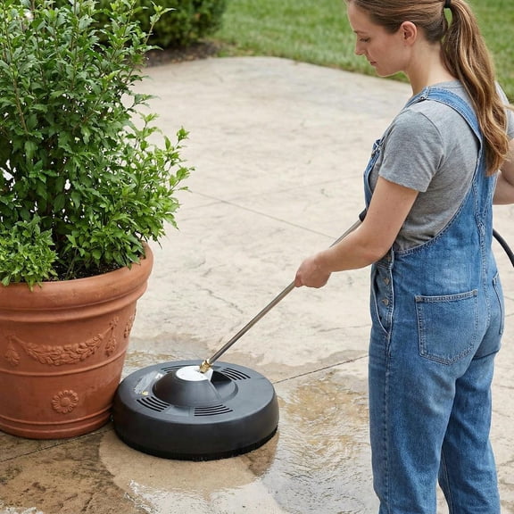 Barara King Stick Vacuum, Stick Vacuum Cleaner,16 Inch Pressure Washer with 2 Spray Nozzles and 1/4-inch Quick-connect Extension Wands