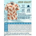 thumbnail image 2 of Lobster Pattern Hawaiian Shirt for Men, Retro Style, Button Down Summer Beach Short Sleeve, S-5XL, 2 of 4