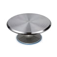 thumbnail image 2 of Ateco Revolving Cake Stand - Aluminum, 2 of 5