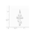 thumbnail image 3 of Sterling Silver Eastern Orthodox Cross Charm, 3 of 3