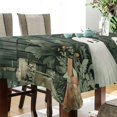 thumbnail image 4 of Yayeee Tablecloths for Rectangular Tables 60 x 108 inch Party Table Cover, Cute Ghosts Playing, 4 of 6