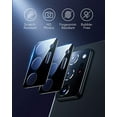 thumbnail image 1 of [2 Packs] PST Premium Ultra Mince en Verre Trempé Protecteur d'Objectif d'Appareil Photo pour Samsung Galaxy Note 20 Ultra, 1 of 2