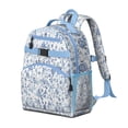 thumbnail image 2 of Pioneer Flower Floral Print Pattern Backpack for School,Cute School Bag,Schoolbag with Adjustable Shoulder Straps & Padded Back,15.25"x11.5"x5.25", 2 of 5