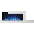 thumbnail image 3 of Napoleon 60 inch Wall Mounted Electric Fireplace - White, NEFP32-5019W, 3 of 8