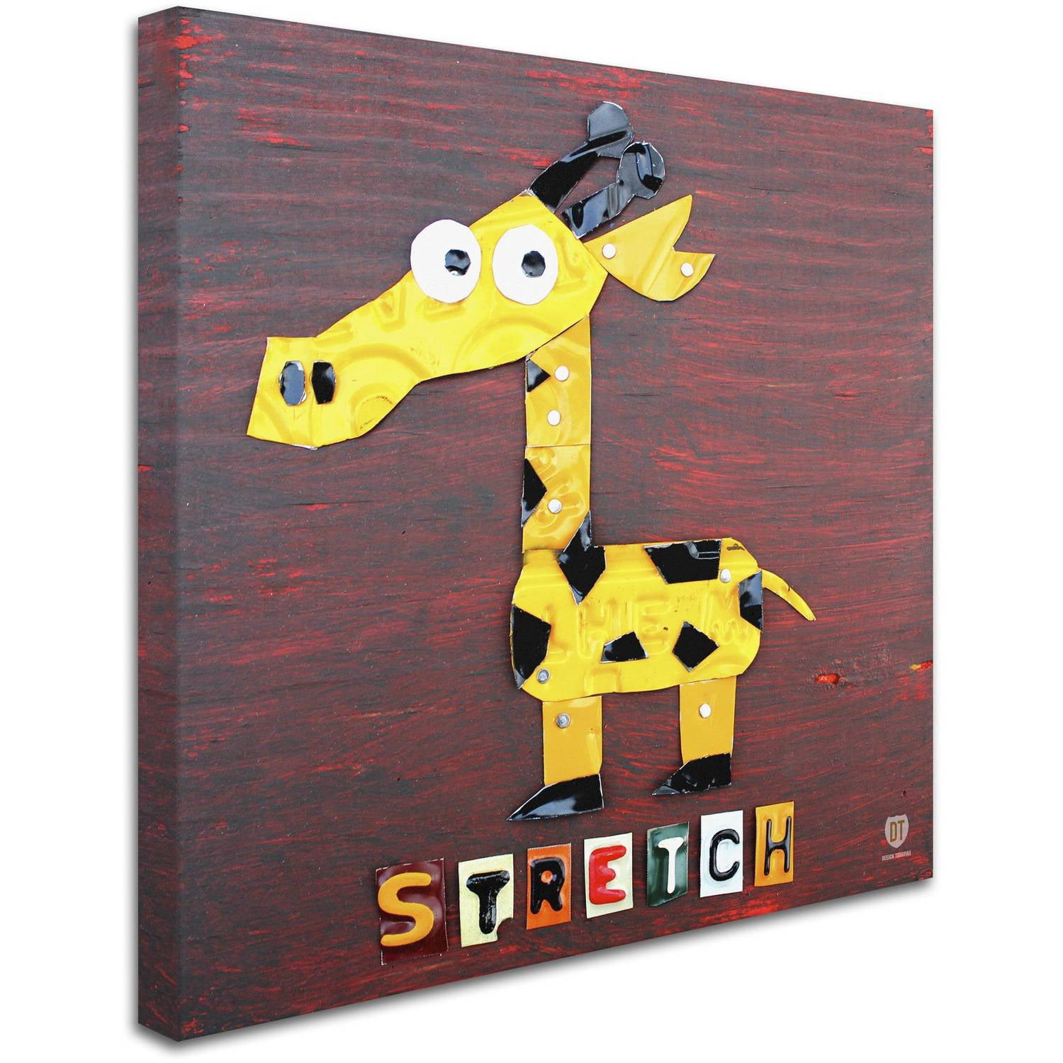Trademark Fine Art 'Grunt The Hippo II' Canvas Art by Design Turnpike