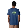 thumbnail image 2 of Camiseta THE NORTH FACE Biner 4 Graphic para Hombre - Shady Blue, 2 of 7