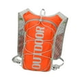 thumbnail image 4 of Mochila de hidratación ajustable, chaleco de hidratación ligero para correr. naranja, 4 of 9