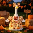 thumbnail image 5 of AZXY Porch Goose Outfits, Porch Goose Clothes, 23 Inch Cement Goose Clothes Dress, Goose Outfit for Thanksgiving Holiday Outdoor Garden Yard Lawn Patio Statue Decor, 5 of 8