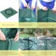 thumbnail image 4 of 3 Saco de jardín 270L Saco de basura de jardín hecho de Pe resistente - Autoportante y plegable - Sacos de basura para desechos de jardín Hojas Césped Plantas Esquejes verdes (3x Sacos) oso de fresa Hogar, 4 of 6
