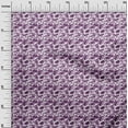 thumbnail image 3 of oneOone Velvet Dusty Purple Fabric Abstract Craft Projects Decor Fabric Printed By The Yard 58 Inch Wide, 3 of 5