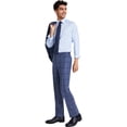 thumbnail image 1 of Calvin Klein Pantalon Habillé Ajusté pour Hommes, Bleu, 34W x 32L, 1 of 1