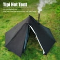 Htovila Tent,Tipi Tent Pyramid Tent HUIOP Tent People Tipi Tent Tent ...