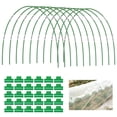 thumbnail image 1 of Greenhouse Hoops Breeze Touch para camas elevadas, 50 unidades con clips, 1 of 6