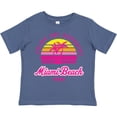 thumbnail image 3 of Inktastic Summer Enjoy the Sunshine Miami Beach Florida in Pink Boys or Girls Toddler T-Shirt, 3 of 5