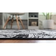 thumbnail image 5 of Rugs Modern Power Loomed Black and White Vintage Oregon Area Rug, 10 x 14 in, Low-Pile, 5 of 9