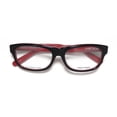 thumbnail image 2 of NEW BOBBI BROWN THE BOBBI WOMENS/LADIES RECTANGULAR FULL-RIM BLACK / RED HANDMADE PREMIUM ACETATE WOMENS FRAME DEMO LENSES 54-16-135 EYEGLASSES/SPECTACLES, 2 of 9