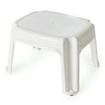 thumbnail image 1 of Gracious Living Plastic Antislip Step Stool, Holds up to 300 Lbs., White, 1 of 9