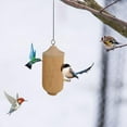 thumbnail image 4 of Luxcidy Hummingbird House, Wooden Hummingbird Houses for Outside Hanging, Decorative Hummingbird House Bird Feeder for Outdoor Garden(C), 4 of 6