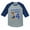 Blue (Chase Raglan), variant on Official Paw Patrol Chase Themed 4th Birthday T-Shirt - Perfect Birthday Gift for Four Year-Olds - Celebratory 3/4 Sleeve Raglan Toddler Shirt - High Quality Graphic Print Memorable Birthday Apparel