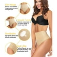 thumbnail image 3 of Lilvigor Thong Shapewear for Women Tummy Control Butt Lifter Body Shaper Seamless Slimmer Panties Shaping Thongs, 3 of 7