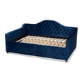 thumbnail image 3 of Baxton Studio Perry Contemporary Velvet Upholstered Full Daybed in Royal Blue, 3 of 7