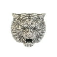 thumbnail image 2 of 925 Sterling Silver King Tiger Ring Biker Punk Jewelry TA396 Small Model US Size 7.5, 2 of 15