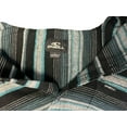 thumbnail image 6 of O'Neill Men's Black & Blue Flannel Shirt Redmond Hooded Horizontal Striped (S33), 6 of 12